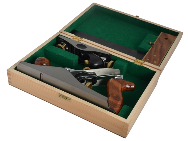 Faithfull 3 Piece Carpenters Tool Set With Decorative Casing @ Ray Grahams Newtownards, Northern Ireland