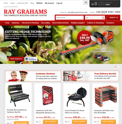 Ray Grahams Online Store