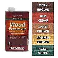 Barrettine Wood Preserver 1L - Red Cedar