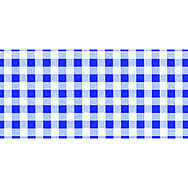 Blue Gingham - 450mm x 1.5m