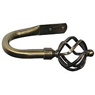 Deville 353Z Classic Antique Brass Cage Holdbacks (2)