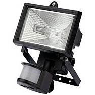Draper 03118 230v 120w Wall Mounting Halogen Lamp With Passive Infra Red Motion Sensor