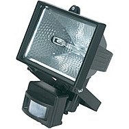 Draper 03119 230v 400w Wall Mounting Halogen Lamp With Passive Infra Red Motion Sensor