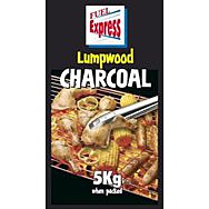 Fuel Express Easy Lighting BBQ Lumpwood Charcoal 5kg