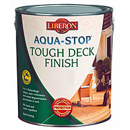 Liberon Aqua-Stop Tough Deck Finish 2.5L - Burmese Teak