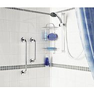 Showerdrape 12" Grab Bar Stainless Steel