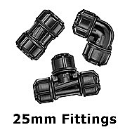 25mm Alkathene Fittings