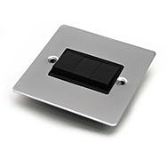 Satin Chrome Switches & Sockets