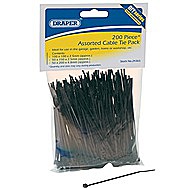 Draper 24365 DIY Cable Ties Pack of 200