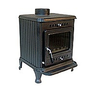 Suffolk Lark Multi Fuel Stove 7 Kilowatt With Large Plain Door