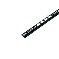 Homelux PVC Tile Trim Black  Finish 12.5 mm