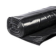 Builders Black Standard Polythene 4 x 25 Meters