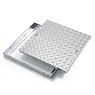Galvanised Manhole Cover 375 x 375mm 