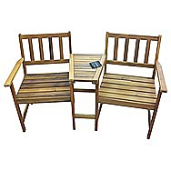 Donard Tete-A-Tete 2 Person Garden Bench