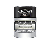 Crown Fast Drying MDF Primer In White 2.5 Litre Tin