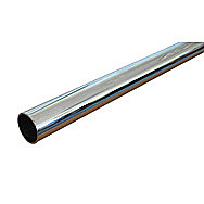 Chrome Covered Copper Pipe 15mm x 1m