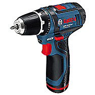 Bosch GSR 10.8-2-LI Cordless Drill Driver 10.8 Volt GSR1082LI1 With 1x 10.8 Volt Battery