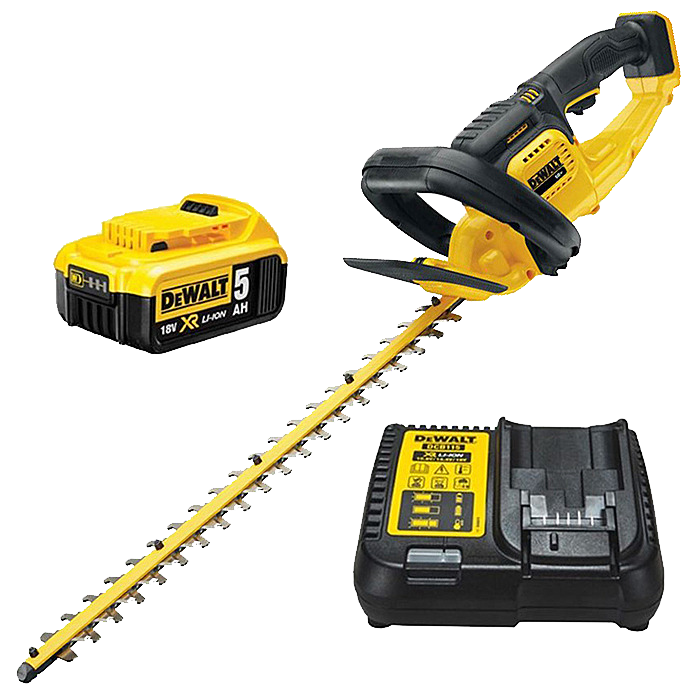 Dewalt DCM563P1 18V 5.0Ah Cordless Hedge Trimmer