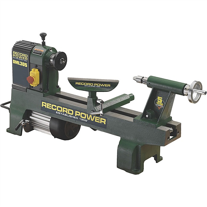 Record DML305 6 Speed Midi Lathe M33 2MT