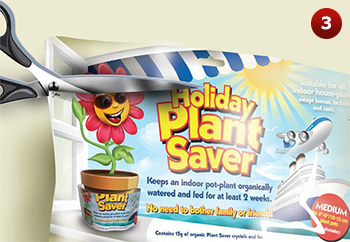 open the holiday plant saver