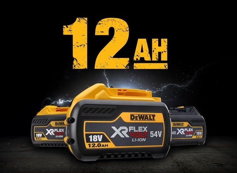 DeWalt 12Ah Battery Coming Soon