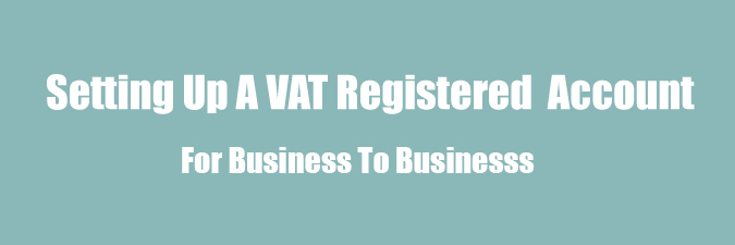 VAT Account Setup Guide