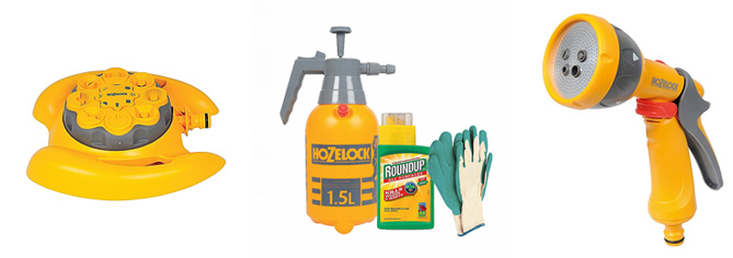 Hozelock Sprinkler, Roundup set, Spray Gun