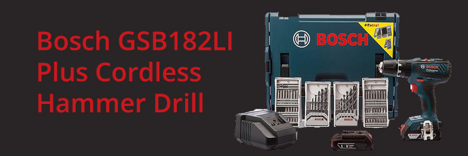 Bosch GSB182LI Plus 18 Volt Cordless Drill