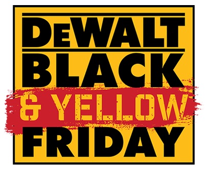 DeWalt Black & Yellow Friday
